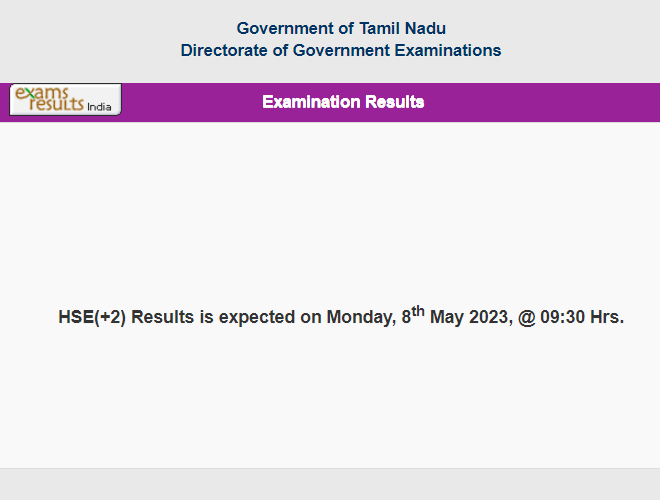 <span class="title-highlight-color">Tamil Nadu Plus Two Result Announce 2023 :</span> तमिलनाडु 12वीं का रिजल्ट घोषित,ऐसे करे चेक