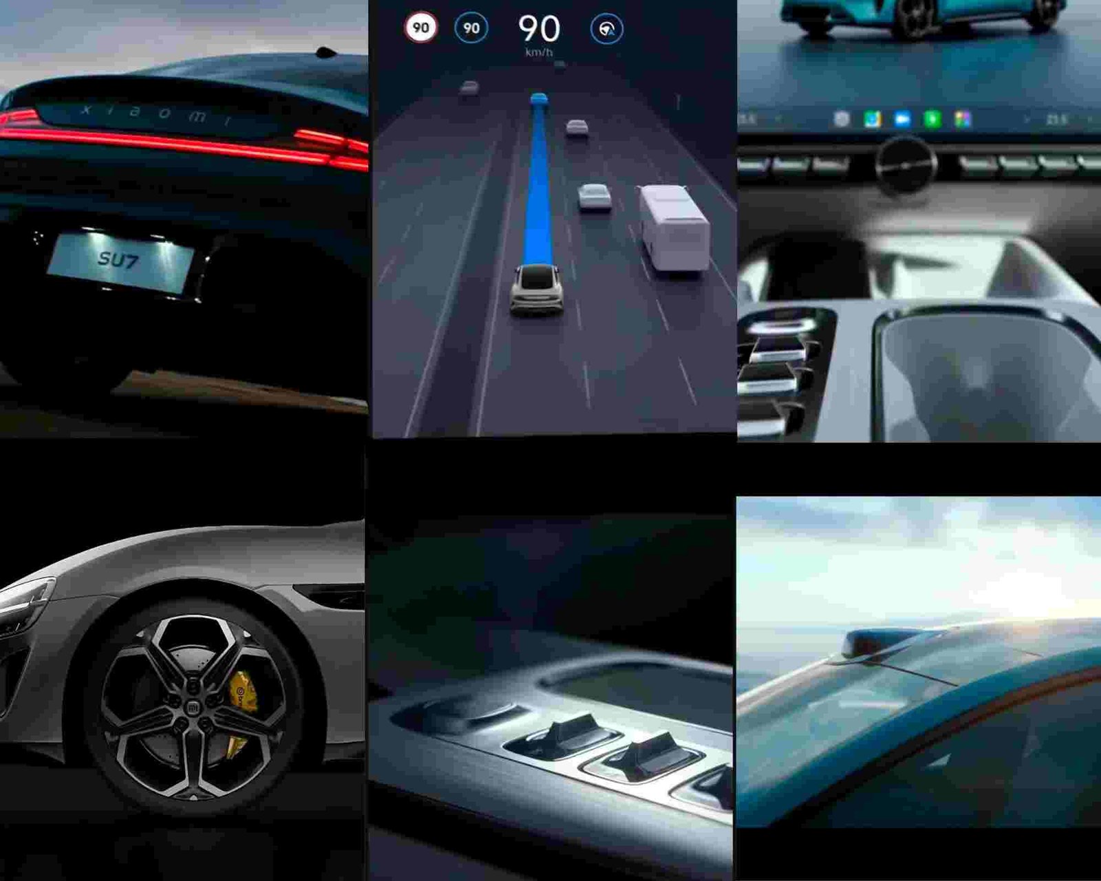 Xiaomi Electric Vehicle SU7 Features