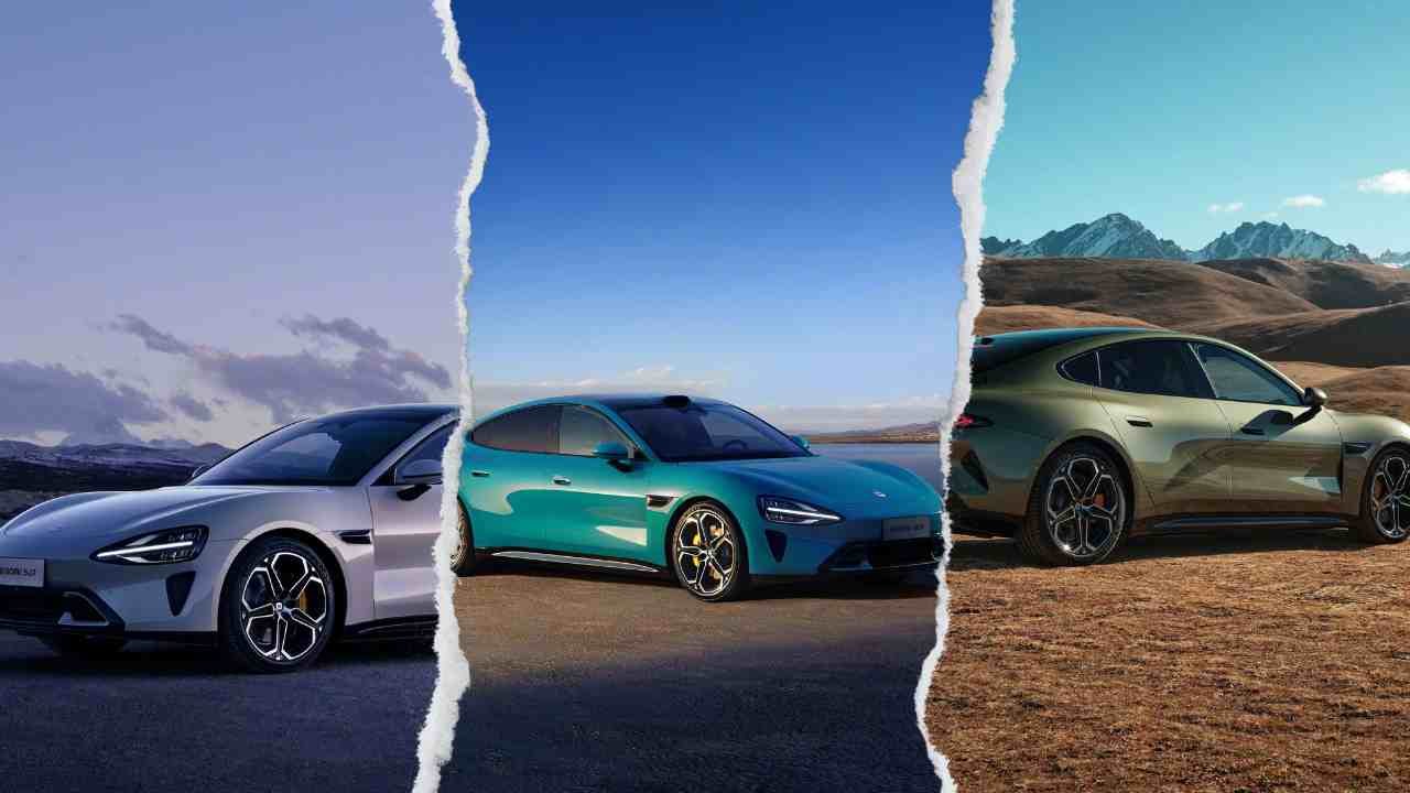 Xiaomi Electric Vehicle SU7 Colours