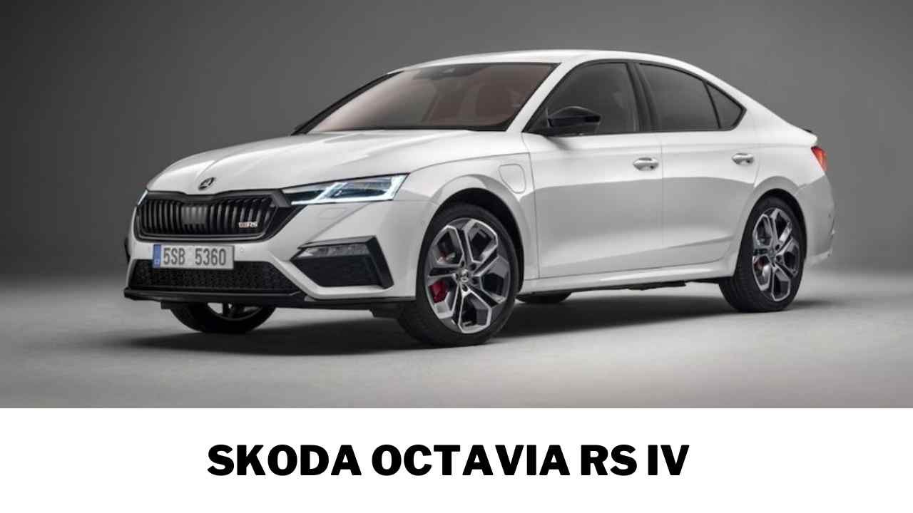 Upcoming car skoda Octavia rs IV