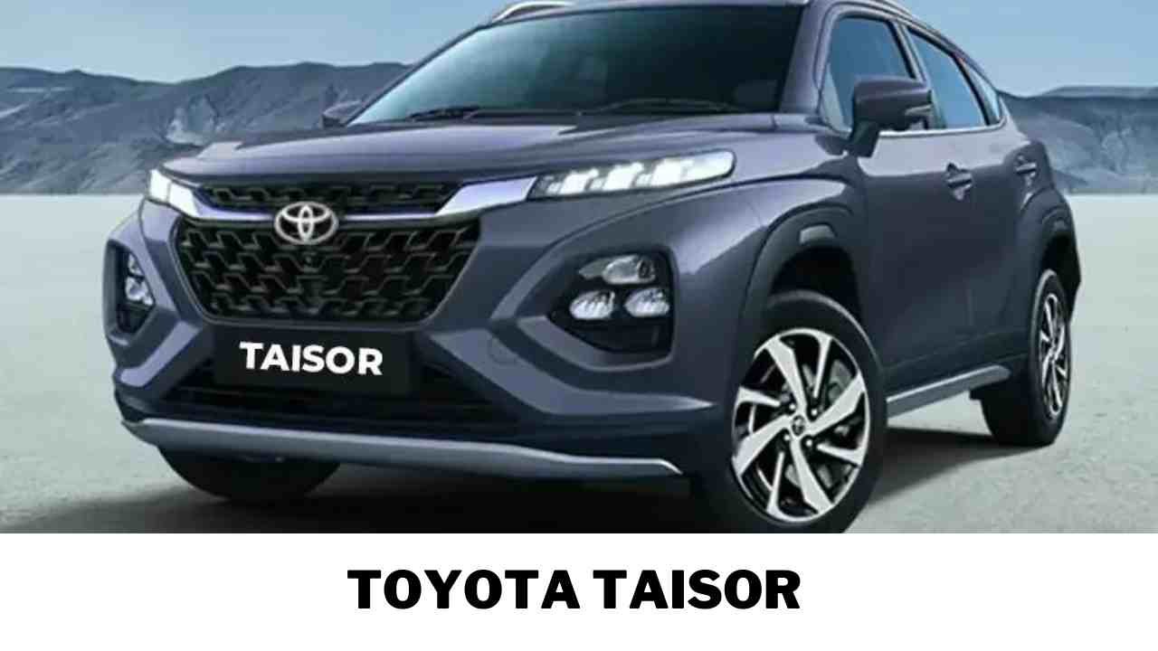 Upcoming car Toyota Taisor 2024