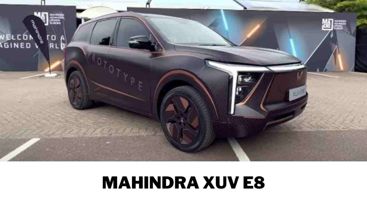 Upcoming car mahindra xuv e8