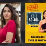 अब Bollywood Actress Nora Fatehi हुई डीप फेक वीडियो की शिकार