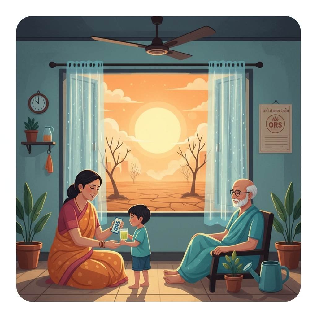 <span class="title-highlight-color">India Heatwave 2025:</span> जलवायु परिवर्तन और भारत का पर्यावरणीय संकट