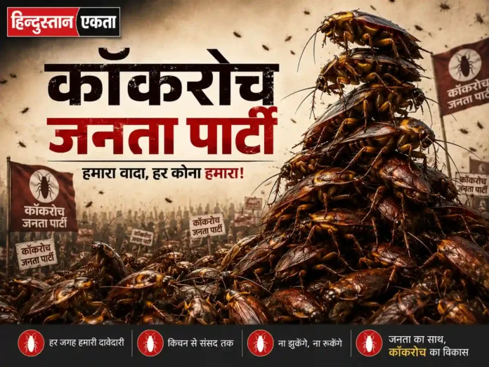 कॉकरोच जनता पार्टी: सोशल मीडिया का नया तूफान या युवाओं की डिजिटल नाराजगी?