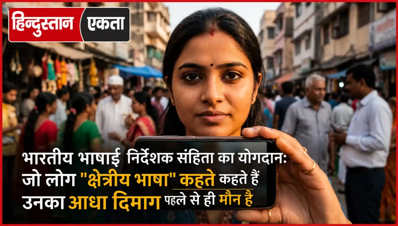 <span class="title-highlight-color">भारतीय भाषाई निर्देशक संहिता का योगदान:</span> जो लोग “क्षेत्रीय भाषा” कहते हैं उनका आधा दिमाग पहले से ही मौन है